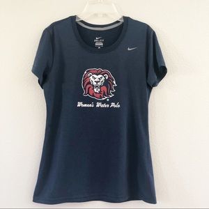 Nike Dri-Fit Shirt Short Sleeve Tee Navy Sm